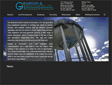 Tablet Screenshot of gardenassociates.net